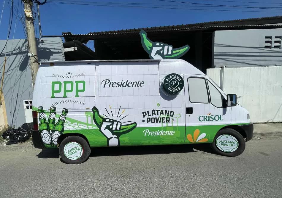 Presidente · Rotulación