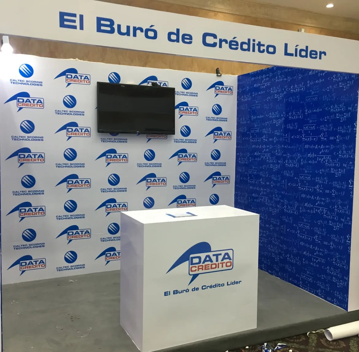 Data Crédito · Stand corporativo