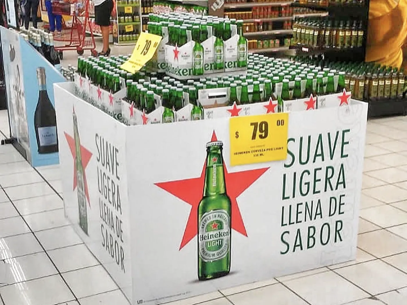 Heineken · Exhibidor