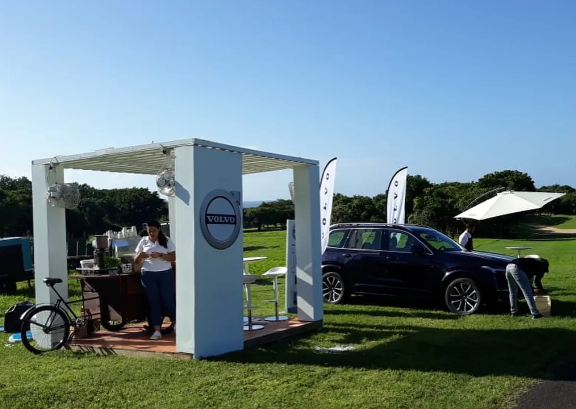Volvo · Activación de golf